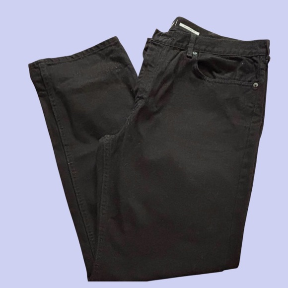 Lee Other - Urban Pipeline Jeans Straight Leg Regular Fit Black Size 40x32